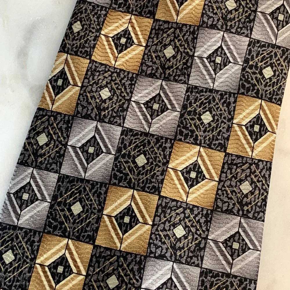 Carlos Devenezia Multicolored Silk Tie